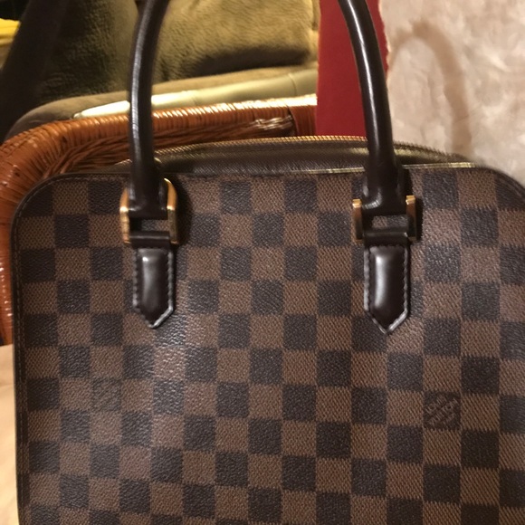 🌟❤️SOLD❤️🌟ADD’L photos of LV DAMIER EBENE TRIANA - Picture 5 of 8
